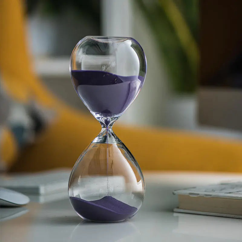 Avtoit | Creative transparent hourglass made of glass