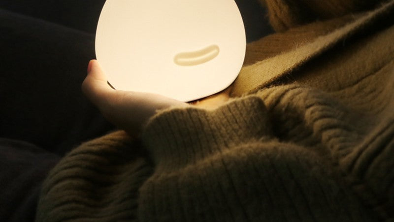 Avtoit | Rechargeable Snail Bedroom Night Light with Touch Control, Automatic Shut Off, Low Energy Consumption and Adjustable Brightness, for Office, Bedroom, Bathroom and More