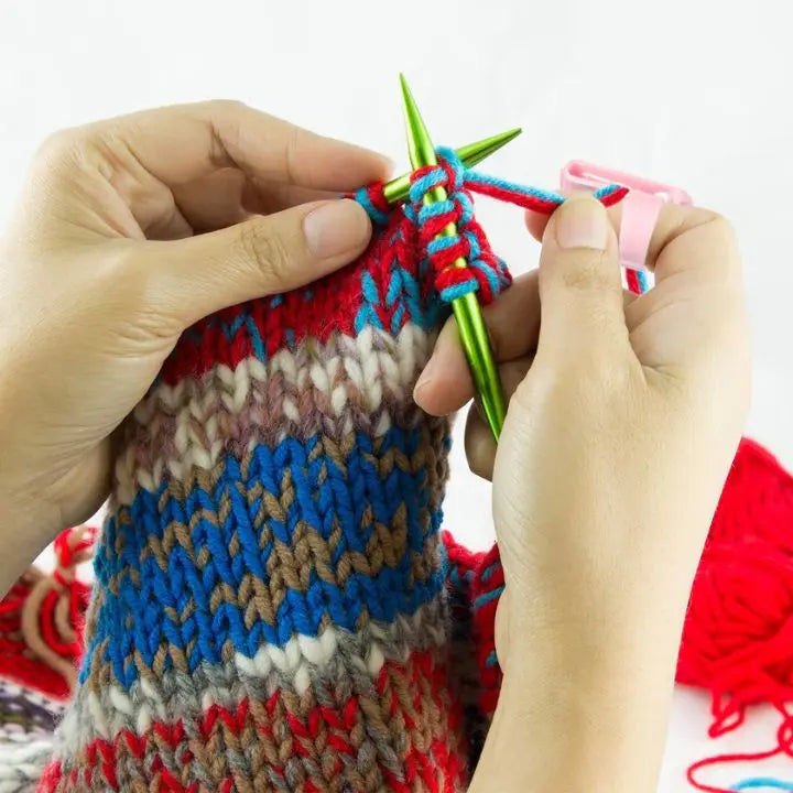 Avtoit | 5 pieces | Yarn guide ring – Comfortable knitting & crocheting without finger strain