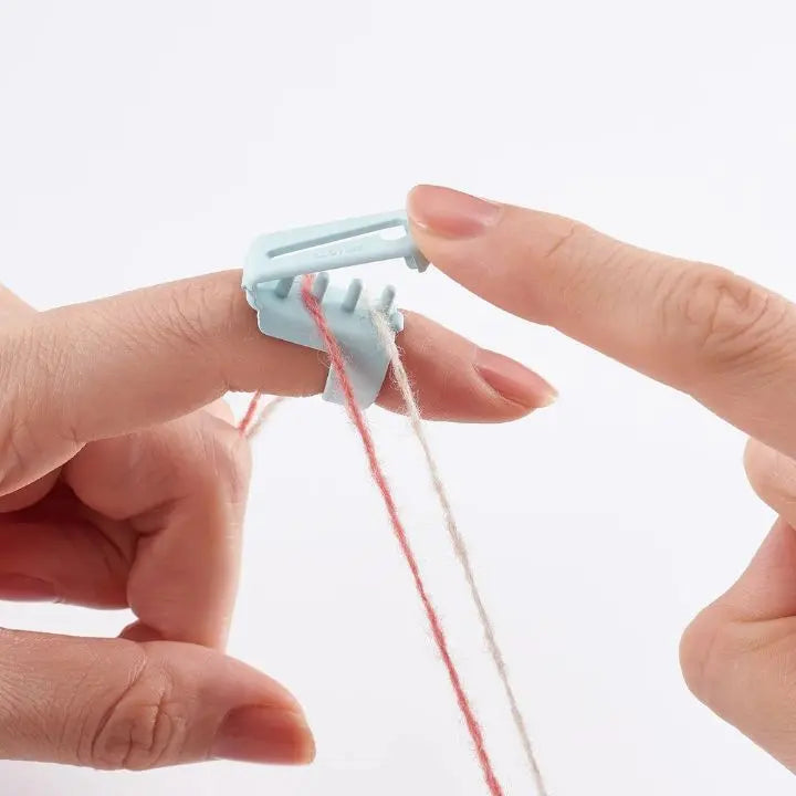 Avtoit | 5 pieces | Yarn guide ring – Comfortable knitting & crocheting without finger strain