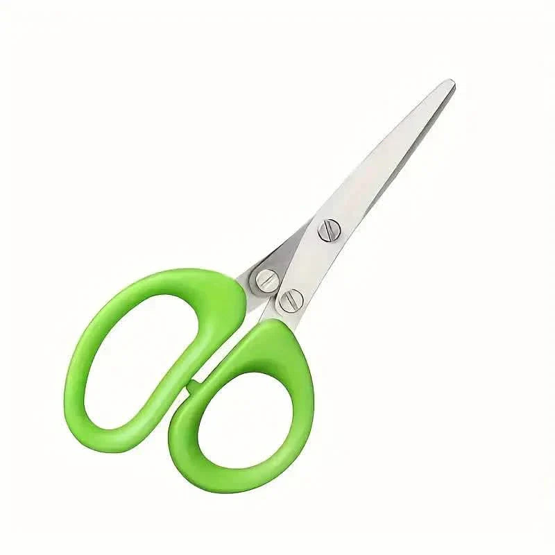 Avtoit | 5-Blade Stainless Steel Herb Scissors Set - Versatile Kitchen Scissors