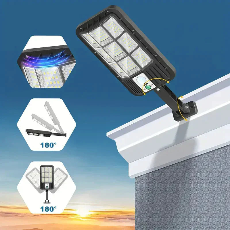 Avtoit | 5000LM Solar Floodlight with Motion Sensor | Dusk to Dawn Outdoor Security Light