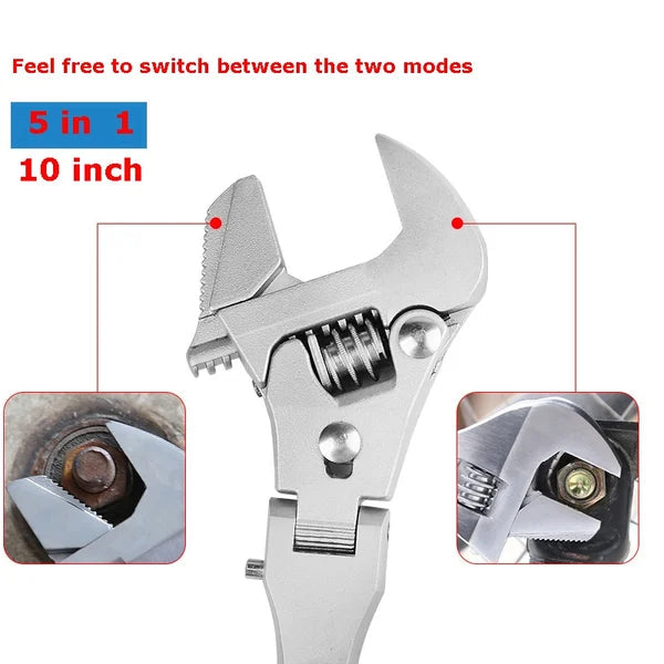 Avtoit | 5 In 1 Telescopic Shaking Head Ratchet Wrench