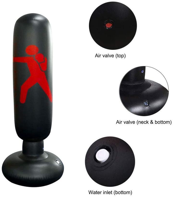 Inflatable Boxing Punching Bag for Adults and Kids