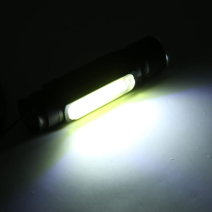 Avtoit | USB Rechargeable Magnetic Flashlight – LED Emergency Light with Magnet and Carry Strap