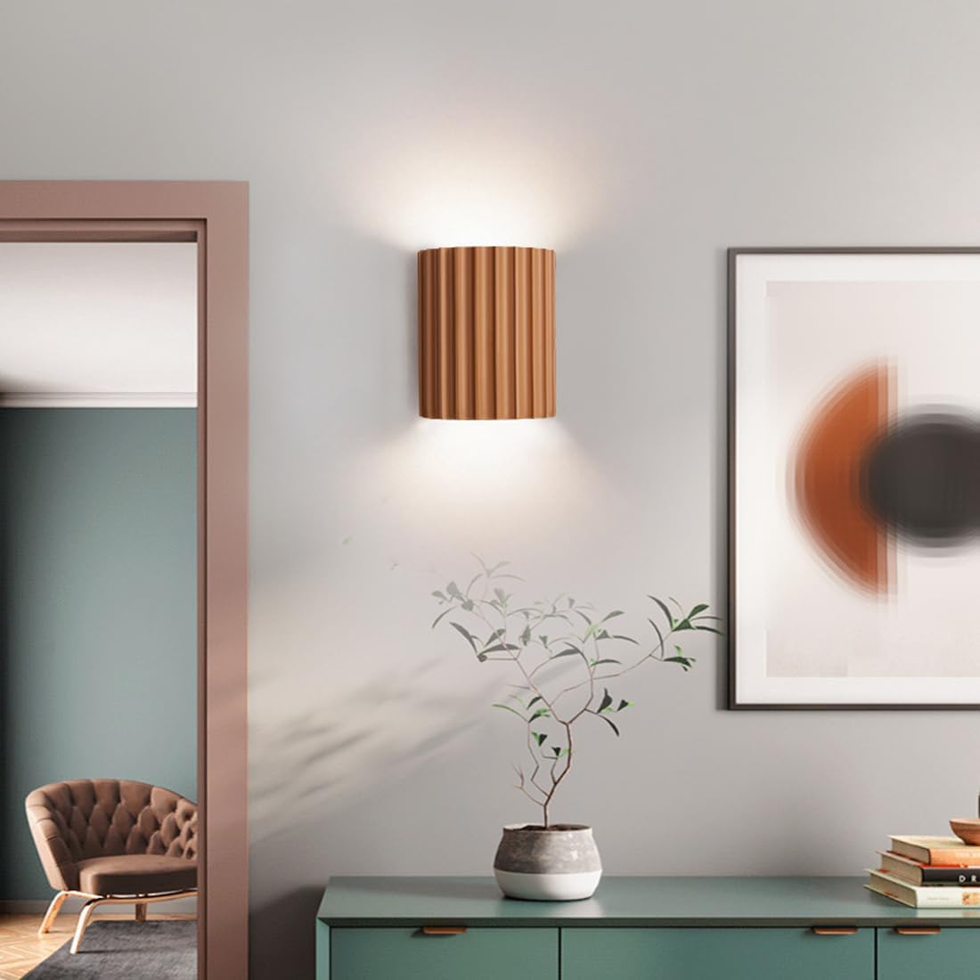 Avtoit | Minimalist LED Wall Light – Soft Glow Up & Down Accent Lighting for Indoor Spaces
