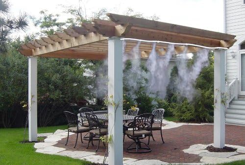 Avtoit | Spray irrigation system – Water hose with spray nozzles for refreshing cooling in the garden