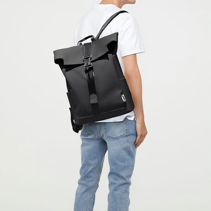 Avtoit | BergTrek Waterproof Ergonomic Backpack – Lightweight Travel Rucksack with USB Charging & Large Laptop Storage