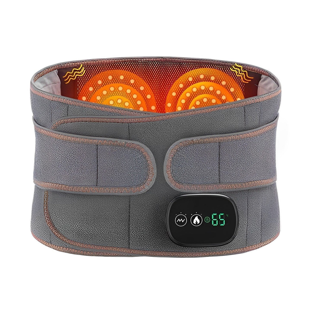 Avtoit | Infrared Back Support Belt | Adjustable Heat & Vibration for Pain Relief and Muscle Relaxation