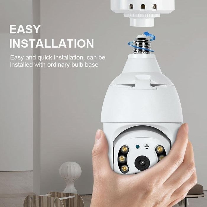 Avtoit | Wireless Wifi Lightbulb Camera Security Camera