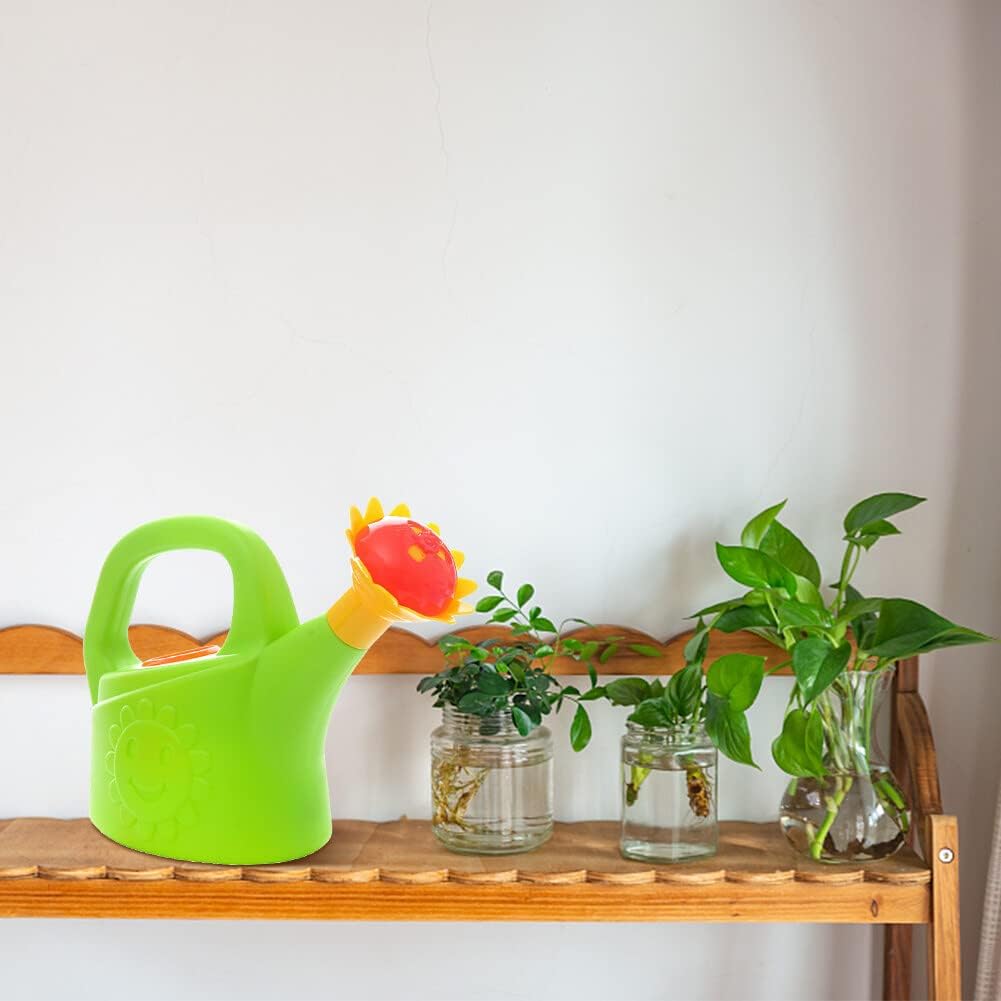 Avtoit | Children's watering can with flower mouth – Colorful plastic watering can for little gardeners