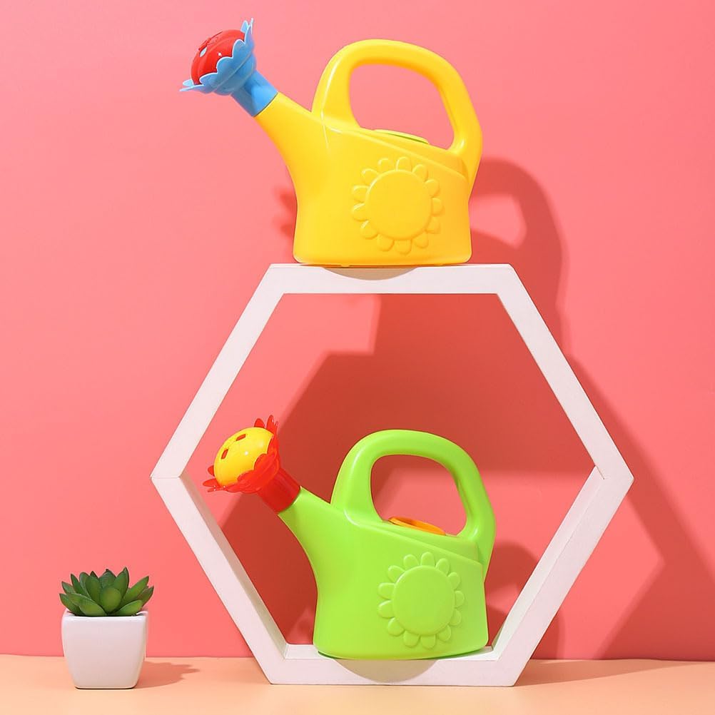 Avtoit | Children's watering can with flower mouth – Colorful plastic watering can for little gardeners