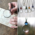 Avtoit | Necklace with magnifying pendant