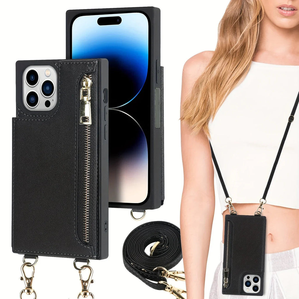 Avtoit | 3in1 Phone Case with Card and Coin Pocket Crossbody Bag