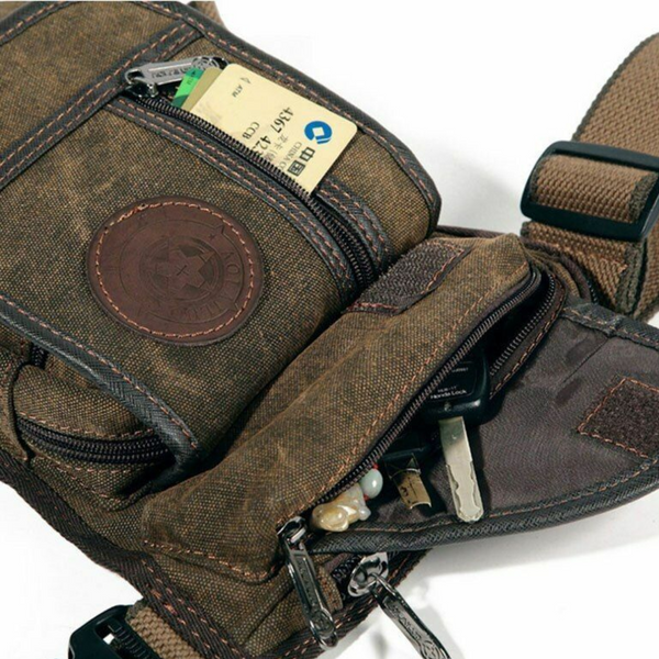 Avtoit | Outdoor Leg Bag – Waterproof Motorcycle Thigh & Hip Pouch for Travel & Adventure