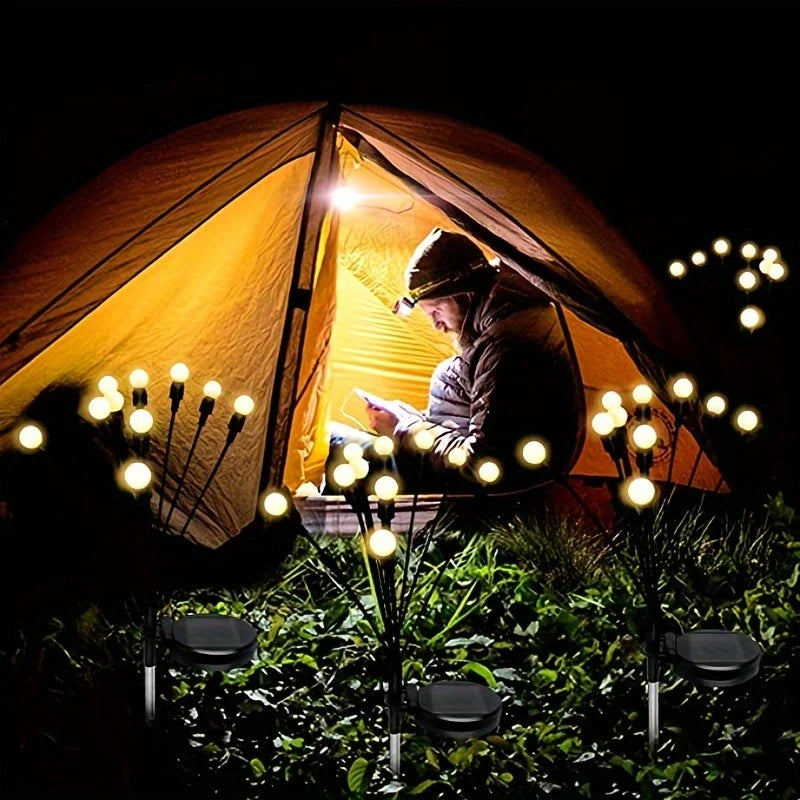 Avtoit | LED Solar Garden Light with Flexible Light Balls – Waterproof Decorative Light for Beds and Paths