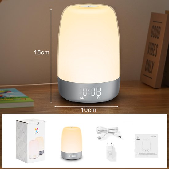 Avtoit | Aurora Wake-Up Light with Natural Sounds – Gentle Sunrise Alarm Clock for a Refreshing Start