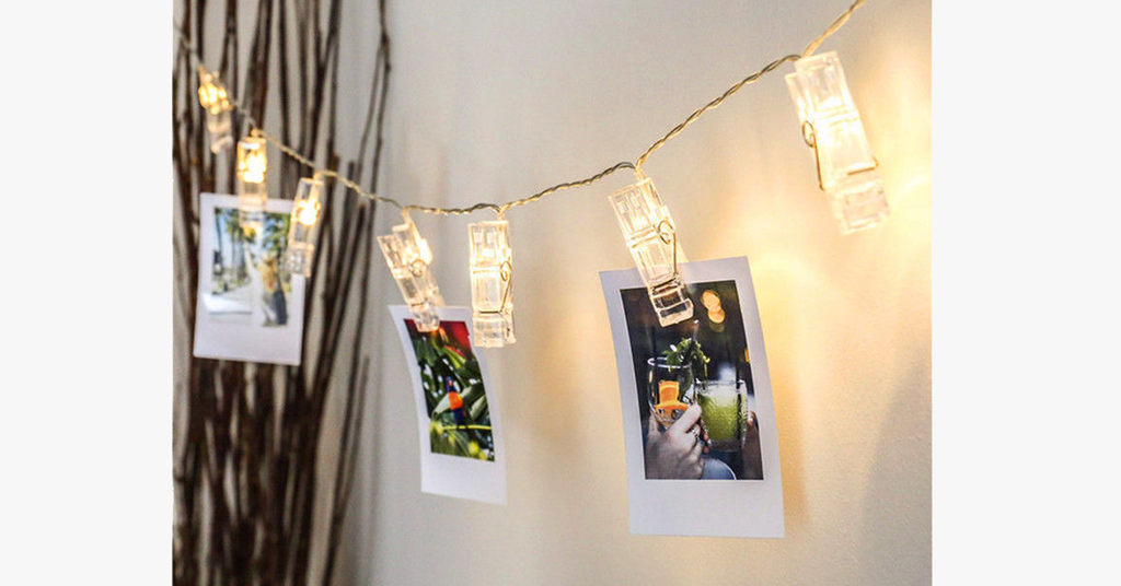 Avtoit | LED Photo String Lights – Brighten up your room with happy memories