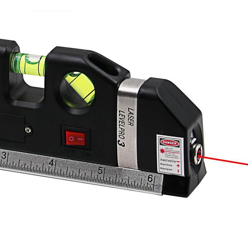 Avtoit | Laser Level Ruler Multi-functional Household Infrared Decoration (Black)