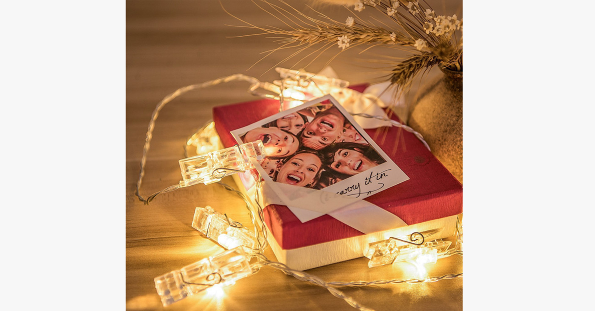 Avtoit | LED Photo String Lights – Brighten up your room with happy memories
