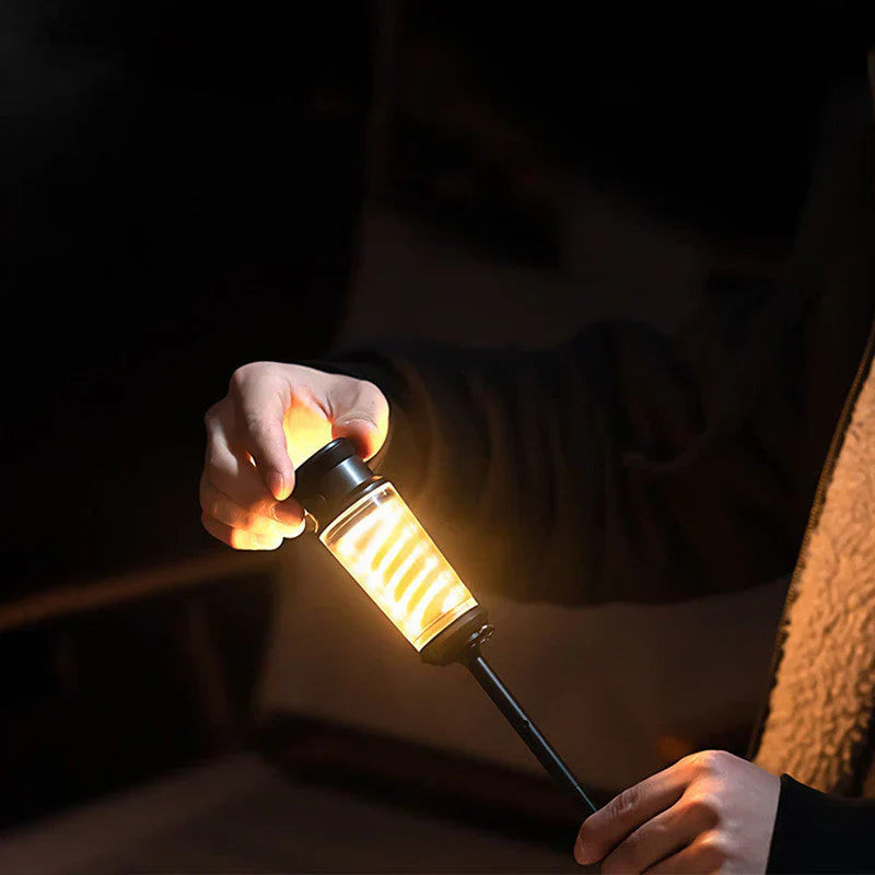 LED Camping Lantern with Flashlight Function