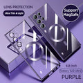 Avtoit | Transparent Luxury Coating Magnetic Cover for Samsung