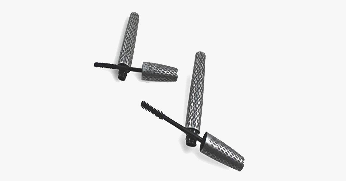 Avtoit | Fiber eyelashes with black mascara