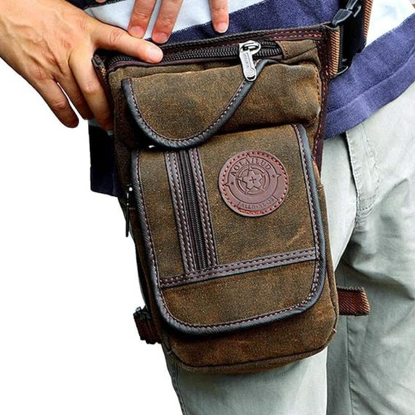 Avtoit | Outdoor Leg Bag – Waterproof Motorcycle Thigh & Hip Pouch for Travel & Adventure
