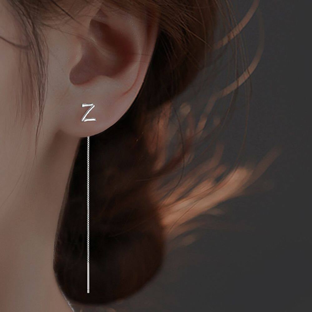 Avtoit | Shiny Alphabet Earrings