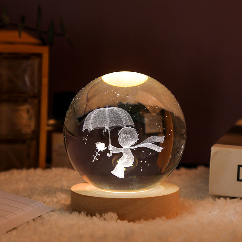 Avtoit | Glowing Crystal Ball Night Light