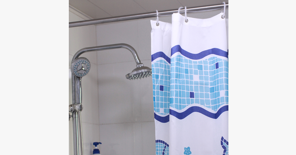 Avtoit | Waterproof Shower Curtain - Fish Design