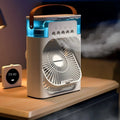Avtoit | 3-in-1 Air Cooler, Humidifier & Fan with LED Light – Portable USB Air Conditioner for Home & Office