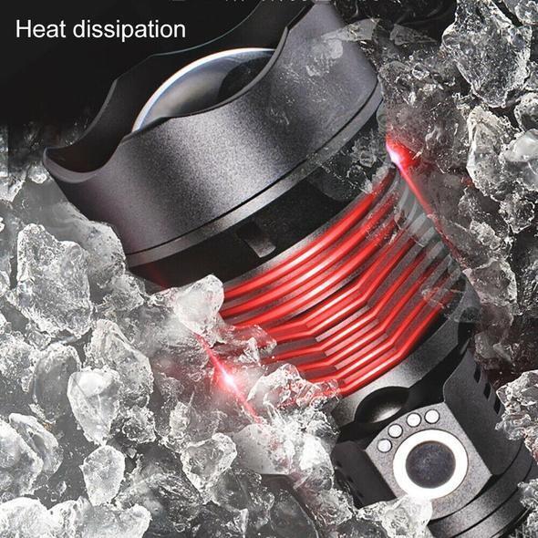 Avtoit | High-Power Waterproof LED Flashlight | 30,000–50,000 Lumens Rechargeable Torch