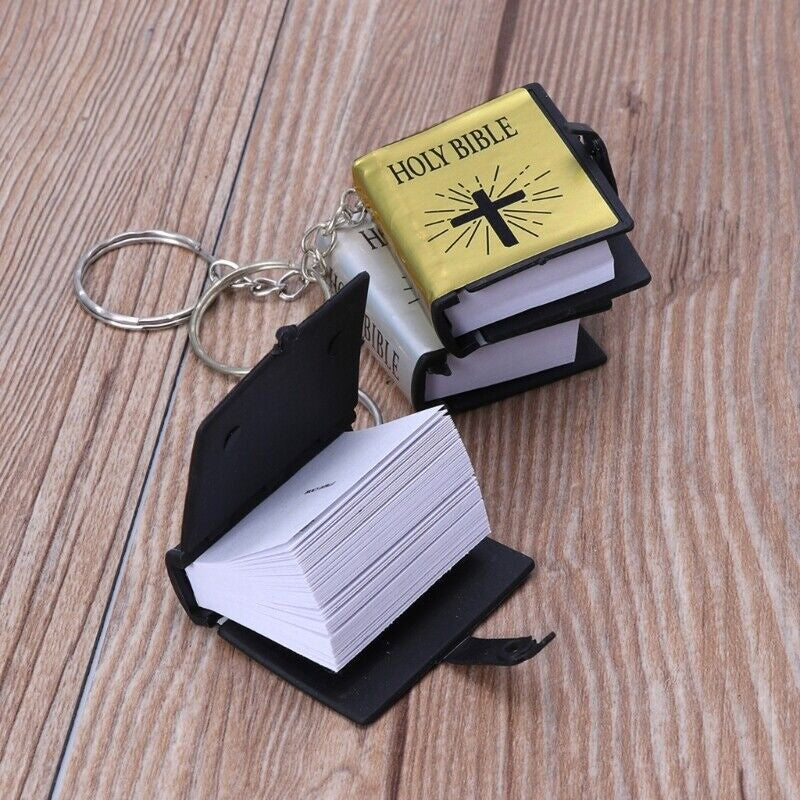 Avtoit | Mini Bible Cross Keychain