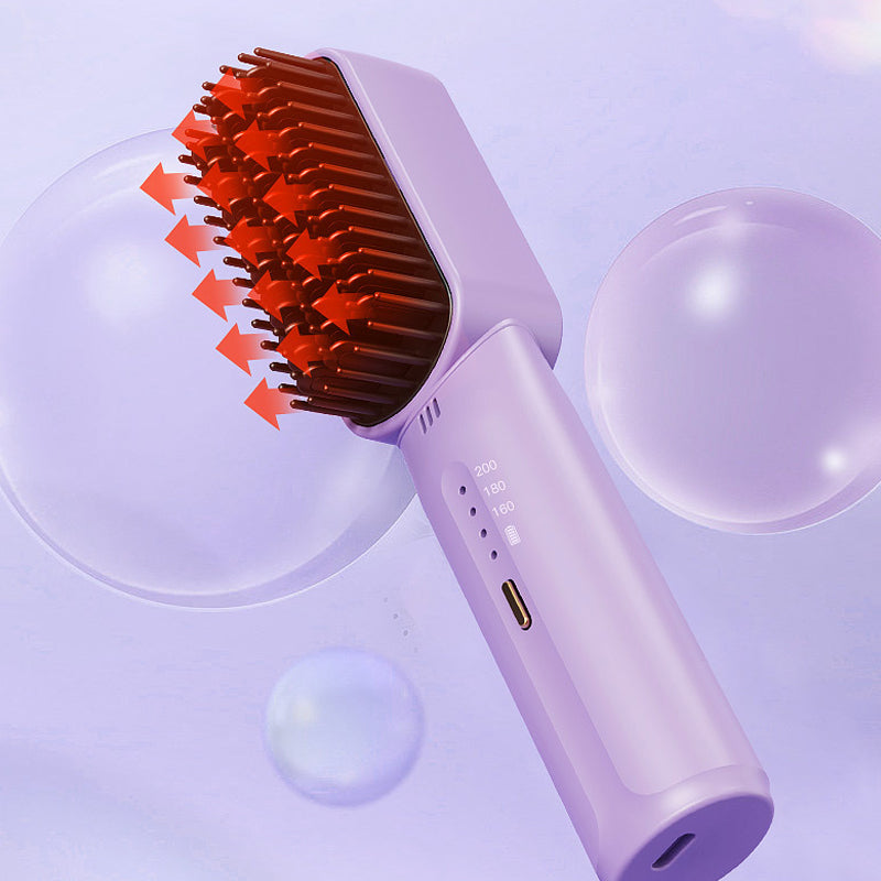 Avtoit | Portable negative ion hair straightener comb