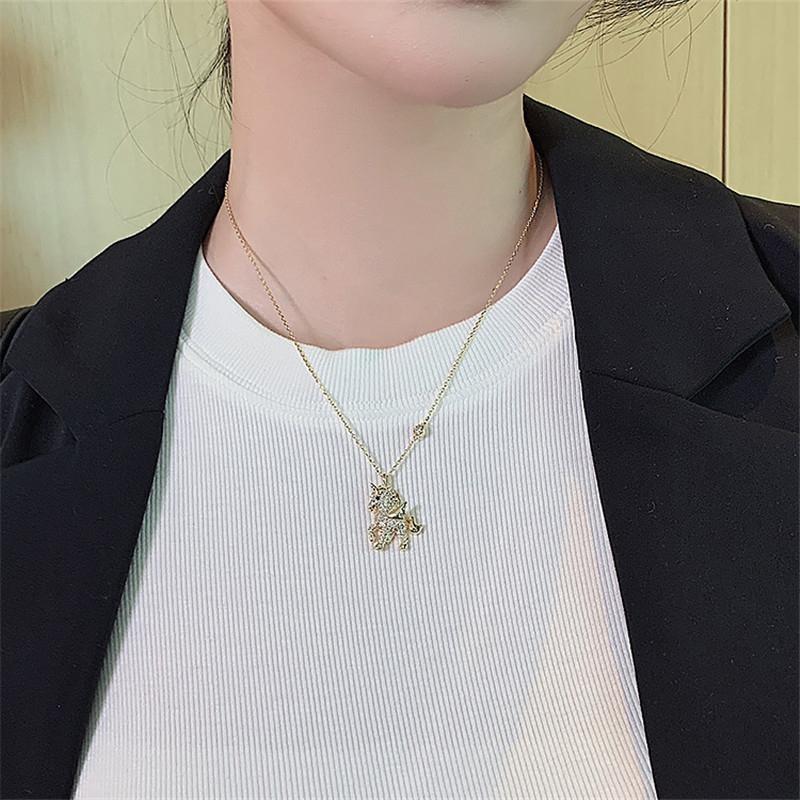 Avtoit | Beautiful Angel Horse Pendant Necklace