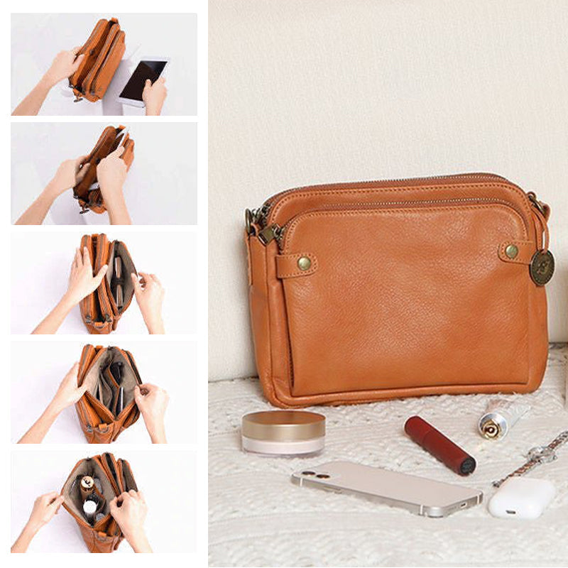 Avtoit | Three-Layer-Crossbody-Shoulder- & Clutch-Bag