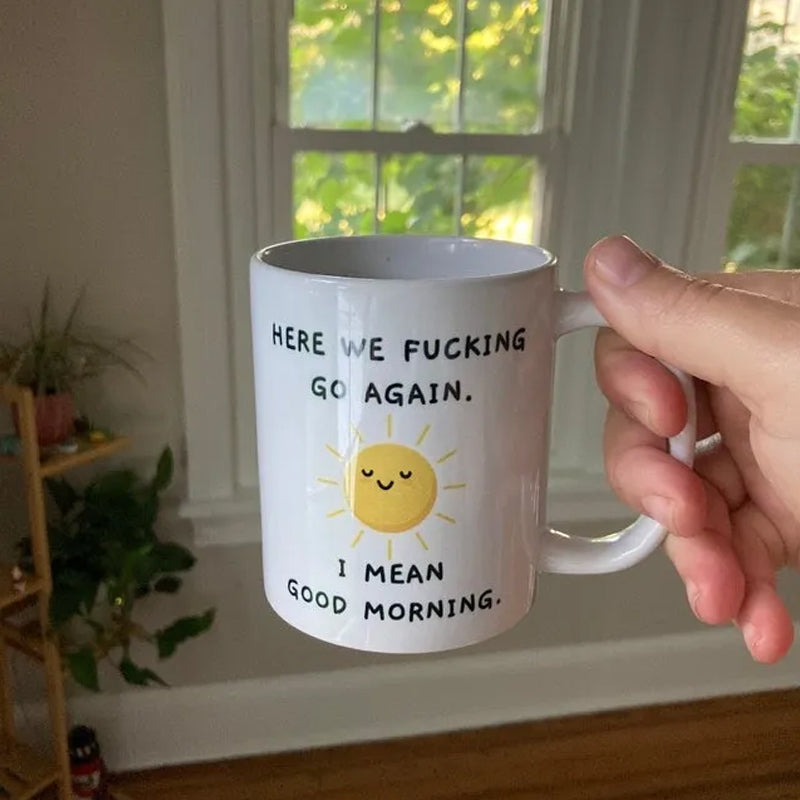Ceramic Coffee Mug, Dishwasher and Microwave Safe, Gift for Coworkers