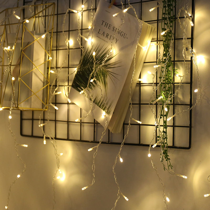 Avtoit | LED Starry Sky Icicle Light String – Decorative Light Curtains for Christmas and Garden