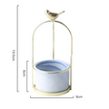 Avtoit | Flower plant pots with bird design for stylish decoration