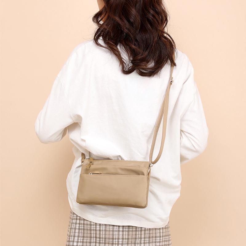 Avtoit | Multilayer Nylon Crossbody Bag