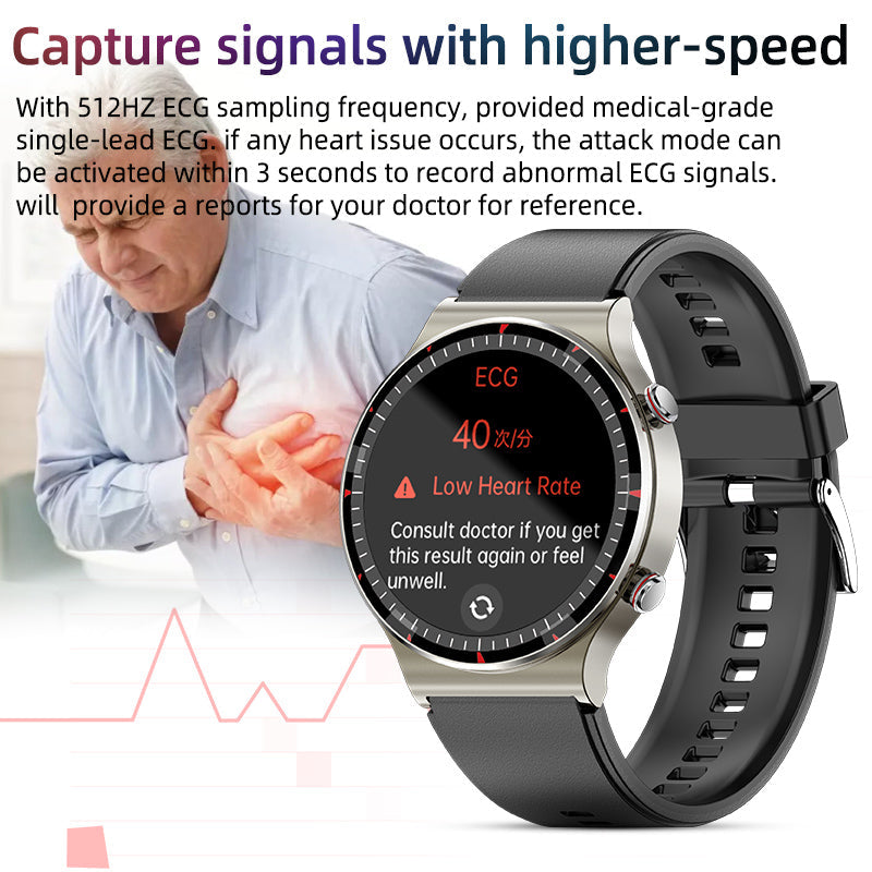 Avtoit | CFDA EKG Blood Oxygen Heart Rate Health Monitoring Smart Watch