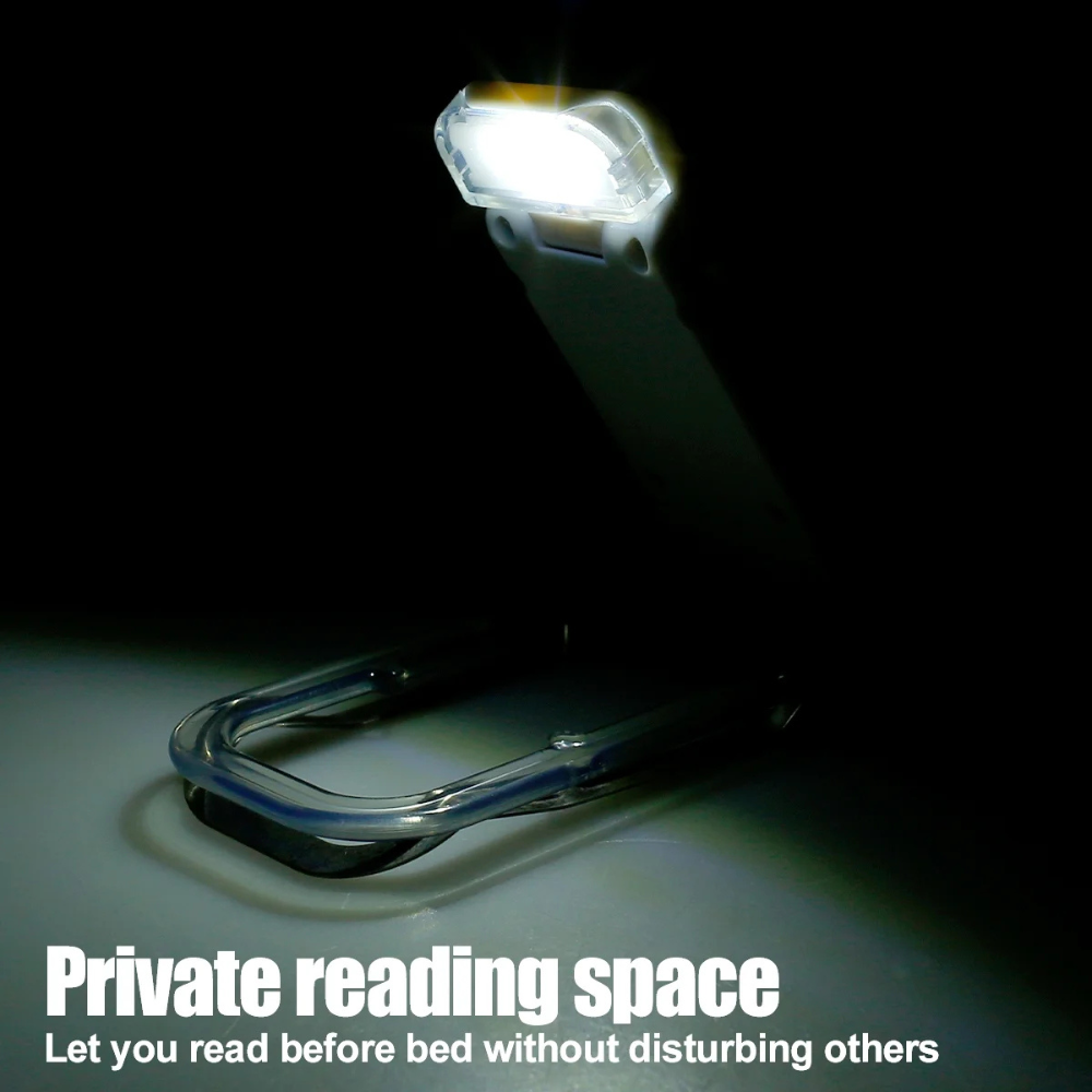 Avtoit | Book Reading Lights - Adjustable LED Clip-on Rechargeable Book Light, USB Powered for Reading in Bed, Best for Bookworms and Kids