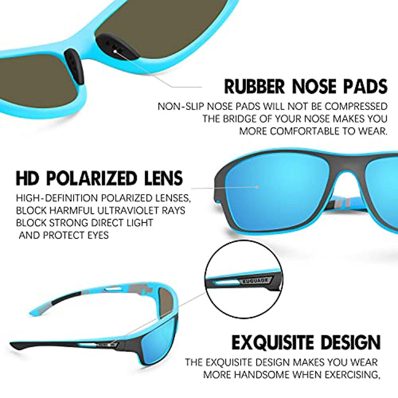 Avtoit | Outdoor Sport Sunglasses with Anti-Glare Polarized Lens