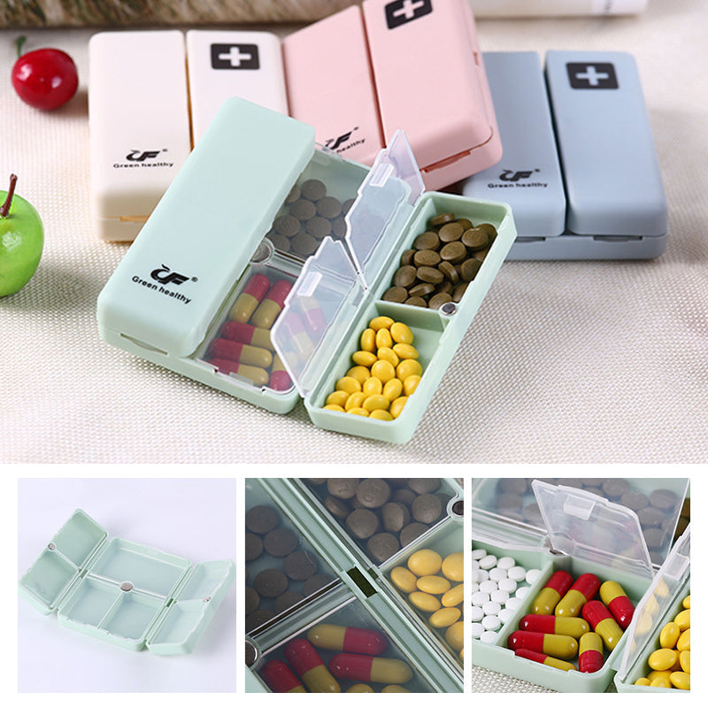 Avtoit | Portable Magnetic Pill Box with 7 Compartments