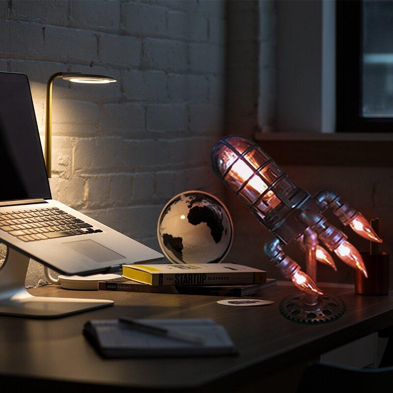 Avtoit | Steampunk Rocket Lamp