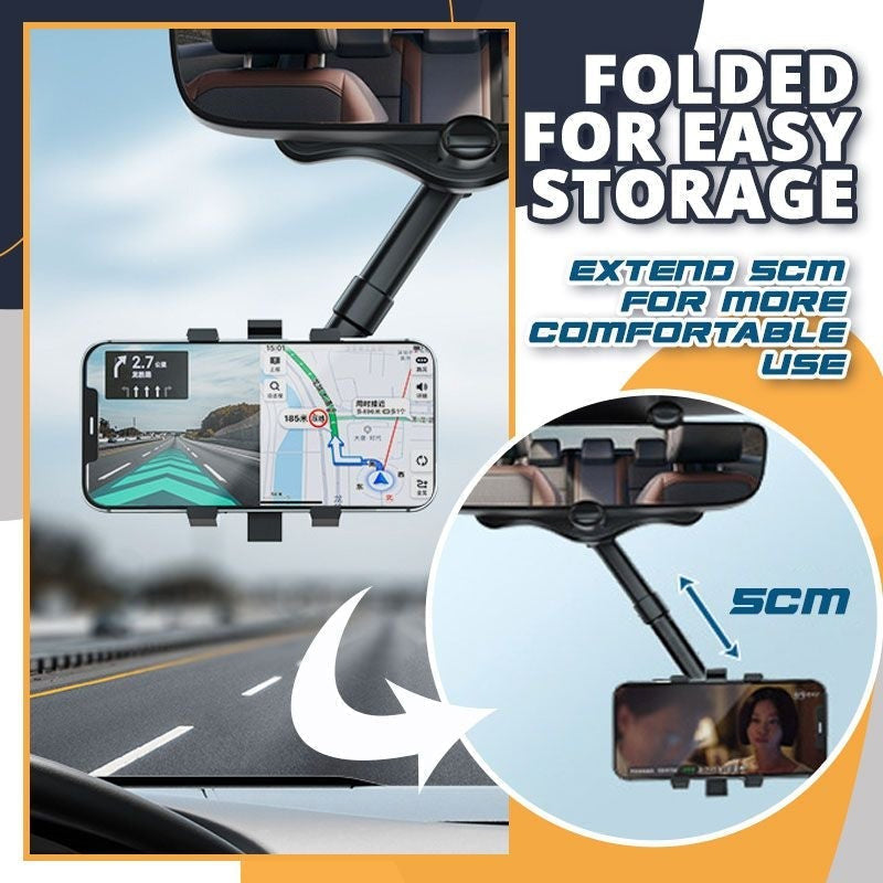 Avtoit | Rotatable and retractable car phone holder