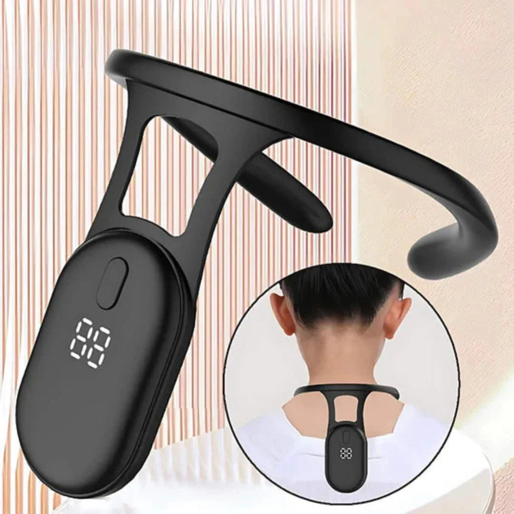 Avtoit | Cervical Spine Traction Neck Support for Posture Correction | Adjustable Neck and Back Posture Corrector | Spine Alignment and Relief | Real Time feedback