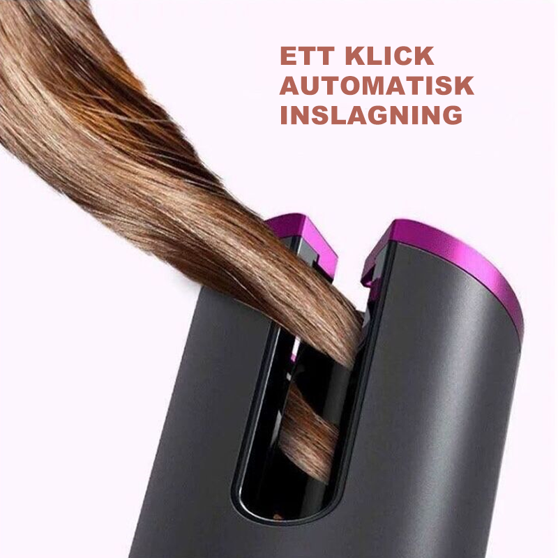 Avtoit | Cordless automatic rotating curling iron