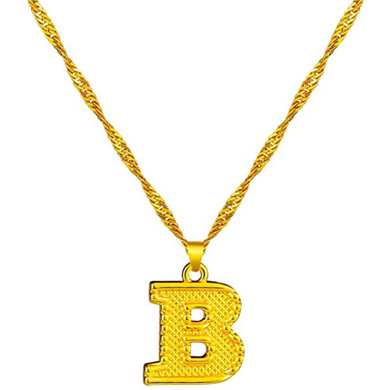 Avtoit | 18K gold-plated initial letter necklace